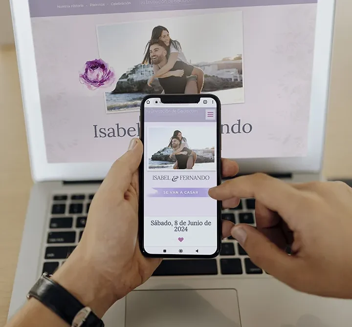 Diseño gráfico y web TuInvitacionDeBoda.com