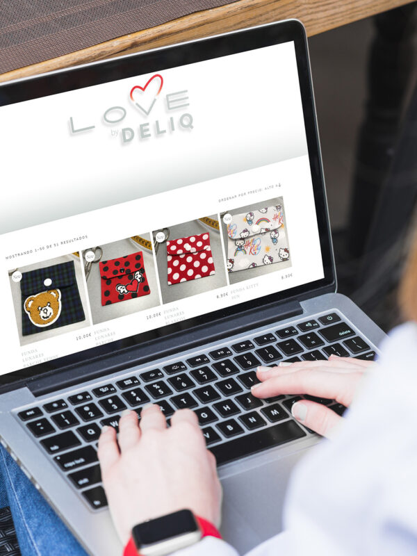 Página web e imagen de marca Deliq