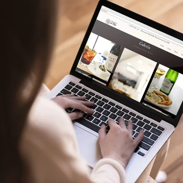 Diseño Web y fotografía para Taberna El Flor
